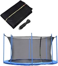 Trampoline Replacement Accessories Replacement Trampoline Safety Net Enclosure - Trampoline Replacement Enclosure Net- Round Frame Trampoline for Using 6 Poles