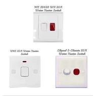MK S8423 WH 20A Water Heater Switch / UMS 20A Water Heater Switch / Clipsal S-Classic 20A Water Heat