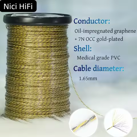 Nici HiFi In Ear Earphone Extension IEM/Wire Core Wholesale/DIY Handmade/Sound Quality Enhancement/H