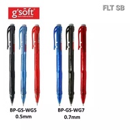 G'soft Semi Gel Ball Pen /Black / Blue / Red /0.7mm / 0.5mm