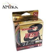 ((Tuoyuan Fishing Tackle) AMIKA 836 WX836 PE Fishing Line 300m 150m Soft Silk PE Line