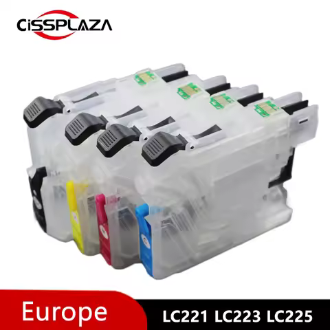 LC223 Refillable Ink Cartridge Compatible For Brother J4420DW J4620DW J4625DW J5320DW J5620DW J5625D