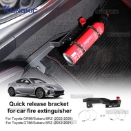 For Subaru BRZ Toyota GR86 GT86 Car Passenger Seat Fire Extinguisher Bracket Accessories
