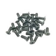 M4 X 10MM FLAT HEAD SCREW BLACK ( 1 PCS / 1 BIJI ) ( JF410BK )