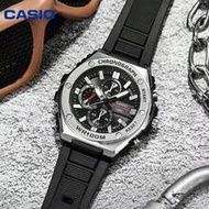 Casio MWA-100H-1A Silver Black Octagon Sports Watch 100M Waterproof LED Backlight Luminous Hands Res