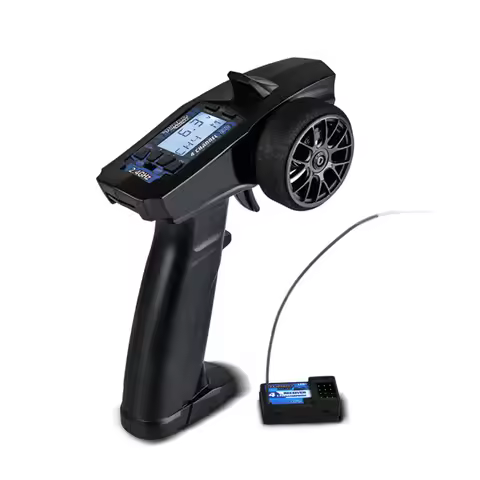 91803G-C 2.4G 4CH VT System LCD Display Radio Transmitter Remote Controller W/Receiver For Turbo P32