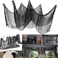 * * * ] White Spider Web Halloween Fabric Decoration Spider Web Material