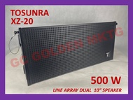 Tosunra Professional Dual 10 inches Line Array Speaker XZ-20 power 500watts