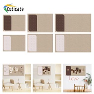 [Cuticate] Cork Bulletin Board Tack Board Cork Board for Message Photo Office Home