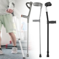[Cuticate21] Forearm Crutches for Adults Lightweight Universal Arm Crutches for Women Men