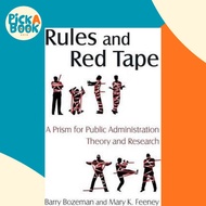 [100% Original Books] - Rules and Red Tape: A Prism for Public Administrati by Barry Bozeman (UK edi