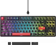 Keychron C3 Pro QMK/VIA Custom Mechanical Keyboard, Hot Swappable Programmable 87 Keys Compact TKL L