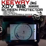 SCREEN PROTECTOR KEEWAY XDV180 XDV 180 PROTECTOR METER DASH BOARD TINTED ACCESSORIES ACCESSORY MODIF