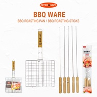 Premium BBQ Ware BBQ Net & 5 Pcs Per Pack BBQ Sticks
