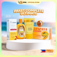 Paket Kecantikan Ultimate Complete 5pcs Gratis Pouch Skincare Terbaik Wajah Glowing Remaja Dewasa Wa