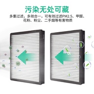 Compatible with Yadu Air Purifier Double-Sided Filter KJ350G-S3/P3D/B03/400G/455Filter Element