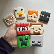 Minecraft Sugar Cookies Butter Cookies Fancy Cookies Cute Cookies Biskut