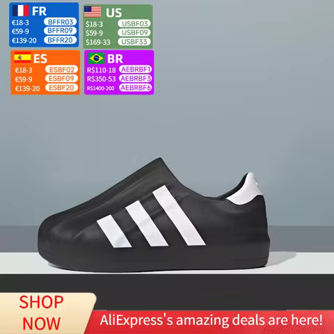 ADIDAS Originals AdiFOM Superstar Trendy Classic Low-Top Sneakers Casual Lifestyle Footwear Unisex f