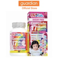 PNKids Multivitamins + Minerals Sugar-Free Girls, 60 Gummies