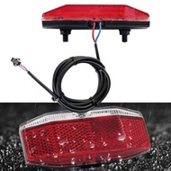 Durable Tail Light for Escooters Easy Installation and Efficient Safety Lighting