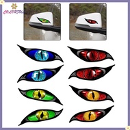 <COLORFUL Sale> Sticker Eyes Rearview Mirror Car Reflective Sticker Motorcycle Sticker 3D❀