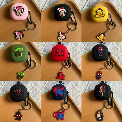 New Cartoon Silicone Soft Protective Case Cover For SHOKZ OpenFit 2 T920 With Lanyard Headphone Box 