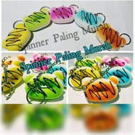 GANTUNGAN Code02 Squishy Chocolate Donut Squishy Keychain/ Chocolate Donut Bread