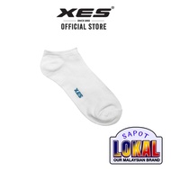 XES SOCK-MKOL01 Ankle Basic Plain Socks ( White / Black )