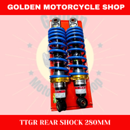 TTGR REAR SHOCK 280MM FOR MOTORCYCLE /WAVE125/XRM125/110/RUSI125/RS100/RS125/TMX155/125/SYM/SMASH/DA