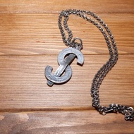 Dreamstation皮革鞄研所，美國25C銀幣項鍊Silver necklace 嘻皮，哈雷，重機
