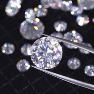 Super White Lab Grown Moissanite Stone Diamond Moissanite Price Per Carat For Engagement Ring Earrin