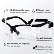 [RazecaMY] Impact-resistant Sports Protective Eyewear Scratch-resistant Goggles Clear Vision Glasses