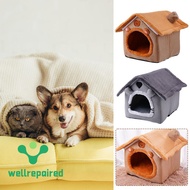 Cat Dog House Warm Winter Universal Removable Washable House Cat Supplies Bed Pet Dog A3d8