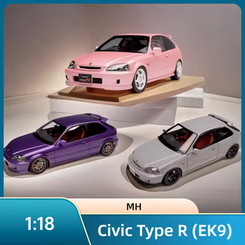 Diecast Car Model MH Type-R Type R (EK9) EK9 1:18 + SMALL GIFT!!!!!