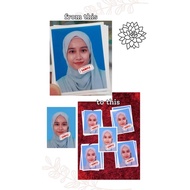 CUCI GAMBAR UKURAN PASSPORT SAMA MACAM KEDAI - 25PCS