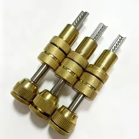 (3pcs) Two-row Semi Circle Locksmith Supply Inside Spring Loaded Lock Tools