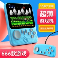 Handheld Game Console G7 Macaron Game Console Retro Nostalgic 666 Games HD Color FC Game Console