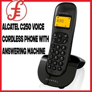 Alcatel C250 Voice Cordless Phone with answering Machine CORDLESS DECT Phone