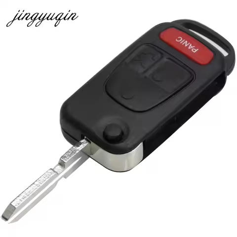 jingyuqin 3 +Panic 4 Button HU39 Car Key Shell for Mercedes for Benz MB ML350 ML500 ML320 ML55 AMG M