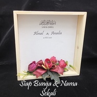 ✨✨FRAME DUIT HANTARAN /MURAH BAJET BUNGA CANTIK/ MAS KAHWIN ANNIVERSARY/ BIRTHDAY HADIAH/FH211010