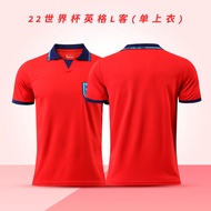 ทีมชาติอังกฤษทีมเหย้าฟุตบอล เจอร์ซีย์ 9 หมายเลข Kane Sterling ผู้ใหญ่เด็กชุดฟุตบอลแขนสั้นปรับแต่งได้