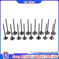 In stoick-16 Pcs Intake Exhaust Valves for  A3 A4 A5 A6  Golf    B7 CC  06D 109 601 M 06D 109 611 H