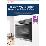 Bosch HSG636ES1 Built In Stainless steel Combi Steam Oven with 12 heating methods