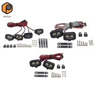 [prettyia] RC Headlights LED Lights Upgrade Parts for MST 1:8 Hobby Model Car DIY Accs