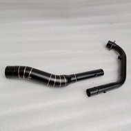 Black Doff Pipe Muffler Exhaust For Tmx125/150/155 Skygo125/150/175 Rusi tc125/150/175 Motoposh125/150 Pinoy125/150 DL159