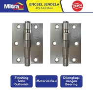 Stainless Steel Window HingeZehn 0.3X0.25X0.25 Cm (Install)