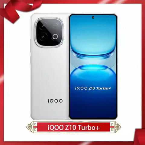 Google Play VIVO IQOO Z10 Turbo+ Turbo Plus Cell Phone MTK Dimensity 9400+ 6.78inch AMOLED 8000Mah 9