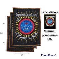 Biggest EMBROIDERED BET 30X40 BROTHERHOOD OF LOYAL HEART TUNAS YOUNG WININGO BEST QUALITY