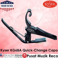 Kyser KG6BA Quick Change Acoustic Guitar Capo (Made in USA) Capo Gitar Kapok Akustik Guitar Kapo