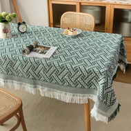 ผ้าปูโต๊ะ ผ้าคลุมโต๊ะ ผ้าปูโต๊ะอาหาร ผ้าปูโต๊ะกาแฟ สไตล์ฝรั่งเศส   ทำความสะอาดและล้างง่าย สําหรับตกแต่งบ้าน พร้อมส่ง